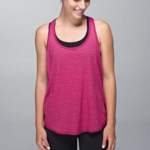 Lululemon 105 F Singlet in Cranberry